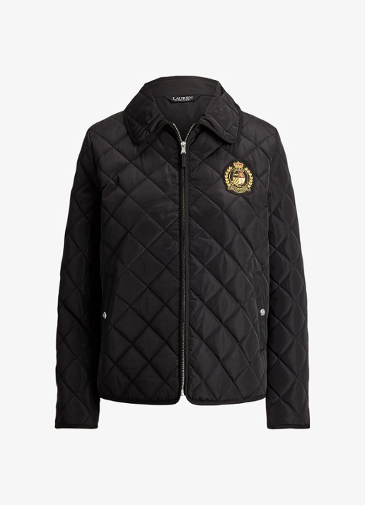 Ralph Lauren Jack met quilt patroon - voorkant 2 zwart