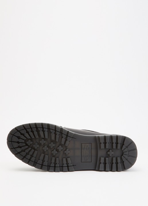 Ralph Lauren Jett Apron veterschoen van leer - detail 4 zwart