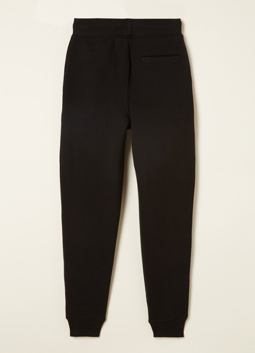 Ralph Lauren Joggingbroek met logoborduring en trekkoord  - voorkant 2 zwart