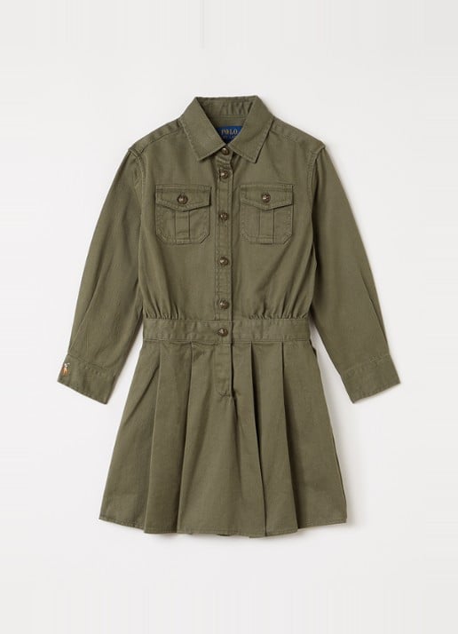 Ralph Lauren Jurk met plooidetail