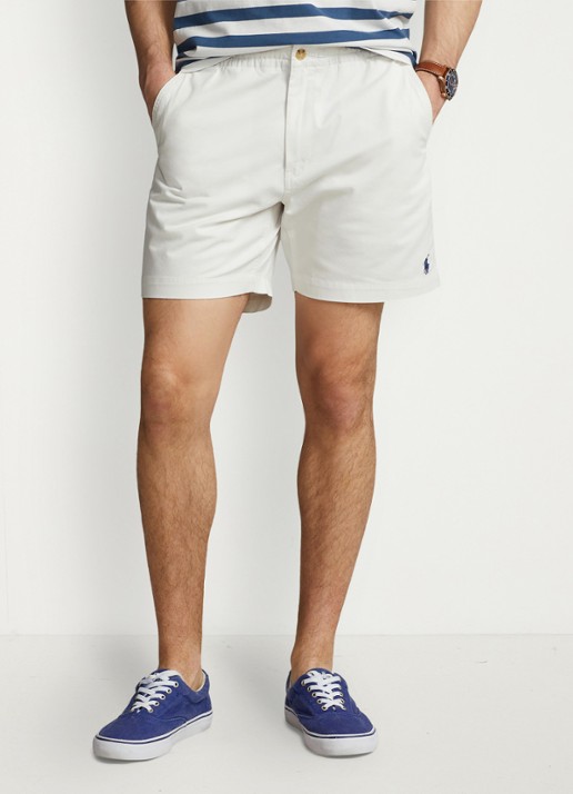 Ralph Lauren Korte broek van katoen met steekzakken
