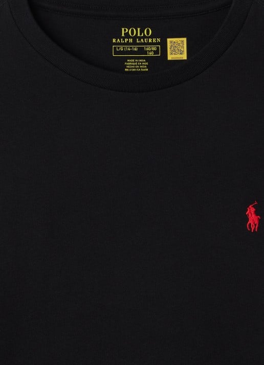 Ralph Lauren Longsleeve met logoborduring - detail 3 zwart
