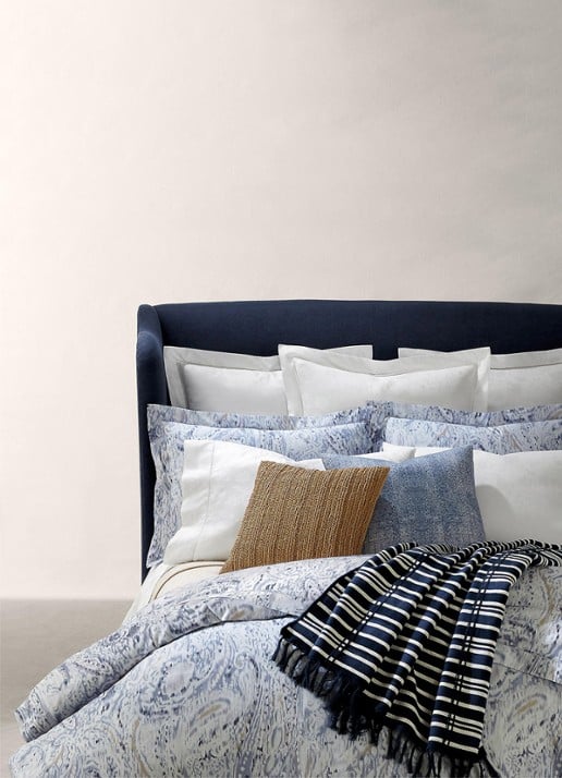 Ralph Lauren Lorelai dekbedovertrek 120TC - exclusief kussenslopen - voorkant 4 blauw