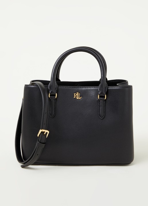 Ralph Lauren Marcy Small handtas van leer