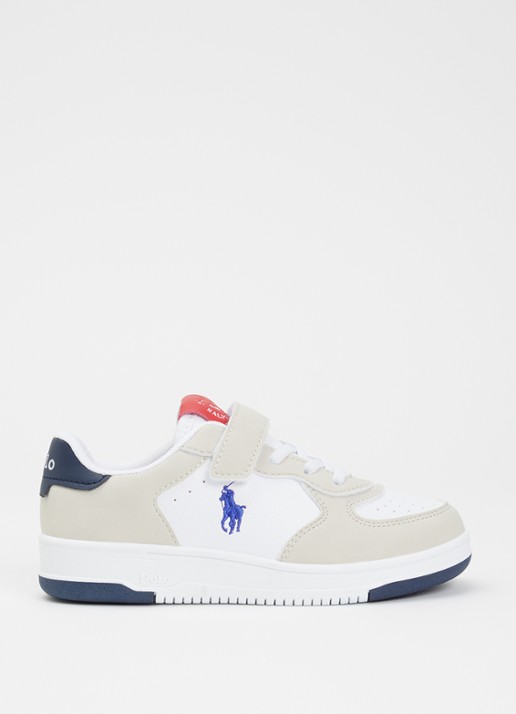 Ralph Lauren Masters Court Sneaker met logoborduring