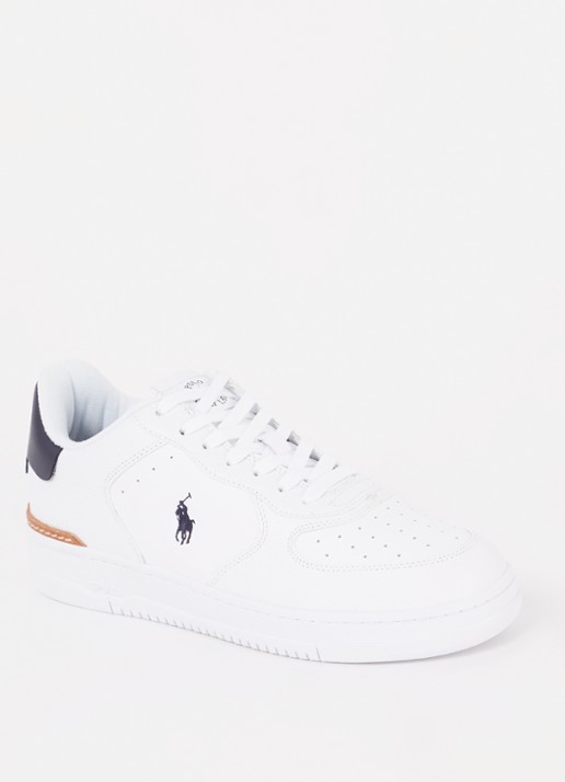 Ralph Lauren Masters Court sneaker van leer