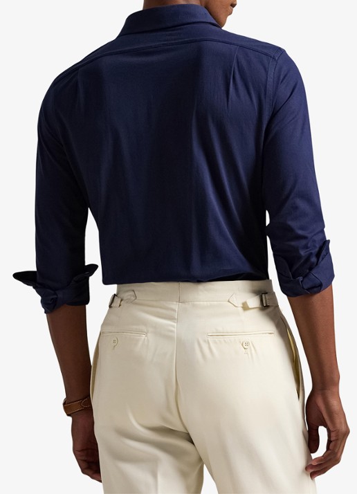 Ralph Lauren Overhemd met logoborduring - achterkant cruise navy / donkerblauw