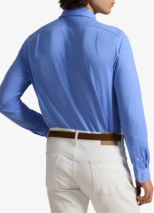 Ralph Lauren Overhemd met logoborduring - achterkant harbor island blue-2wnz