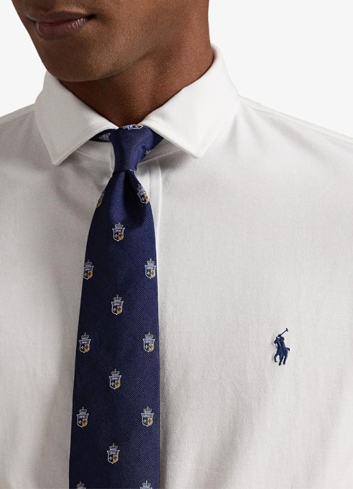 Ralph Lauren Overhemd met logoborduring - detail 5 white / wit