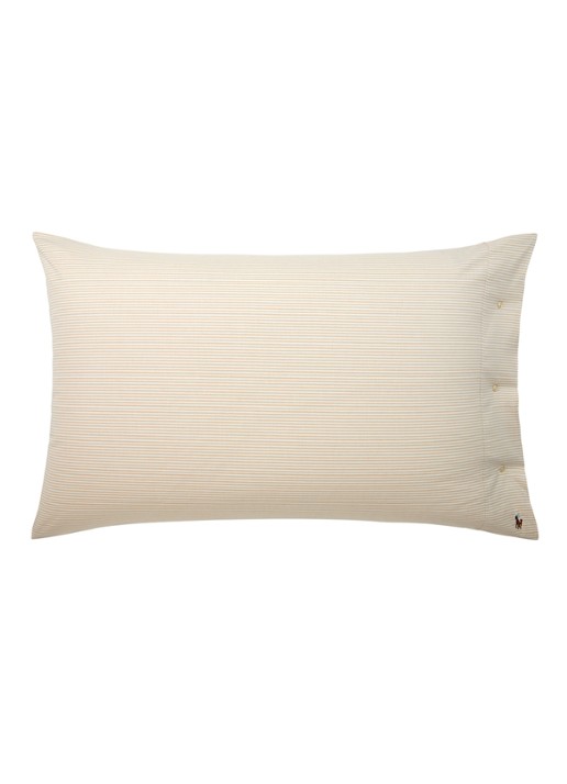 Ralph Lauren Oxford kussensloop 80TC in 2-pack - voorkant 2 creme