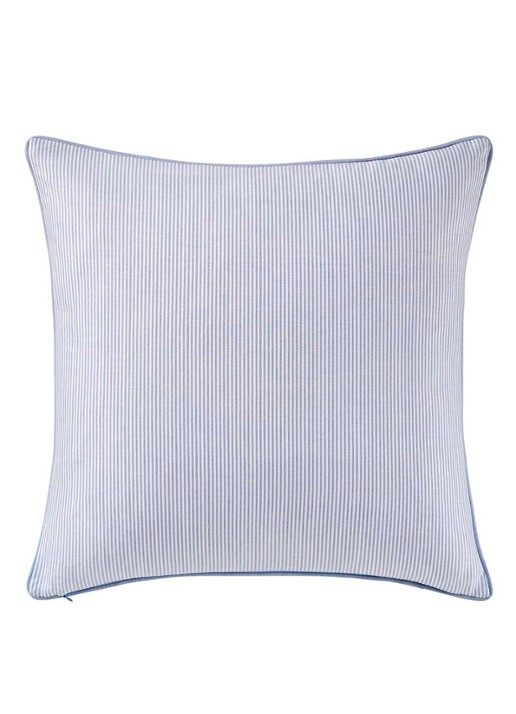 Ralph Lauren Oxford sierkussenhoes  50 x 50 cm - voorkant 6 blauw