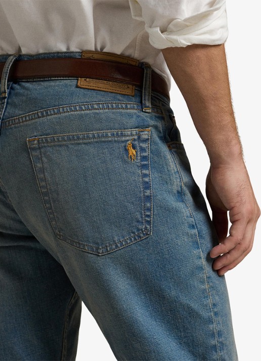 Ralph Lauren Parkside tapered jeans met stretch - detail 4 dixon stretch-2wjh