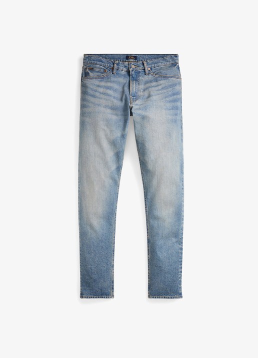 Ralph Lauren Parkside tapered jeans met stretch - voorkant dixon stretch-2wjh