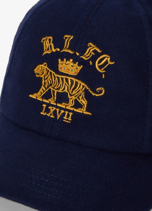 Ralph Lauren Pet met borduring - detail 3 newport navy / donkerblauw