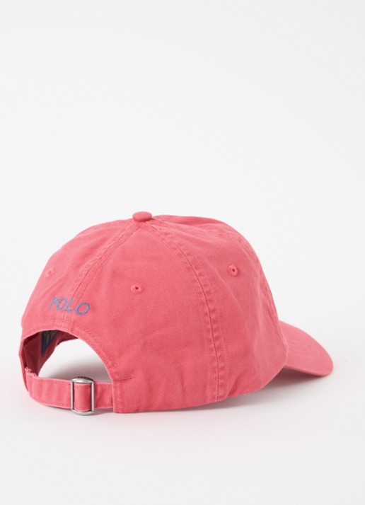Ralph Lauren Pet met logo  - detail 2 oudroze