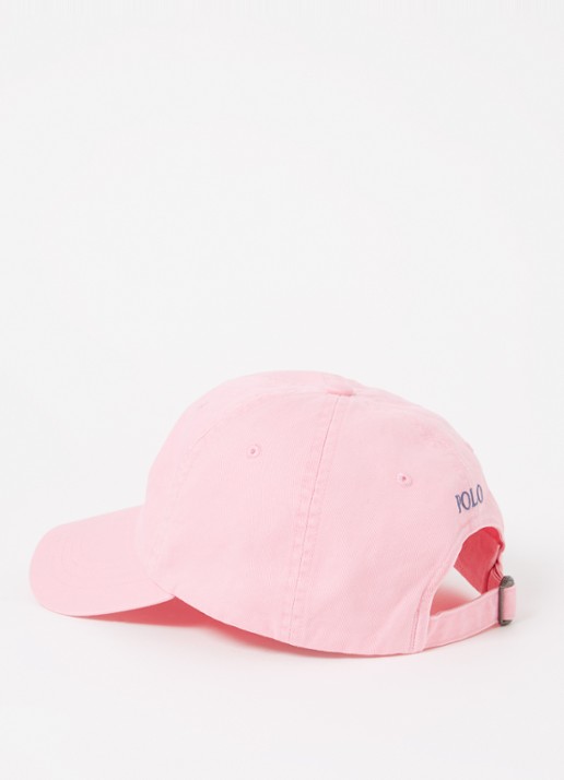 Ralph Lauren Pet met logo  - detail 2 roze