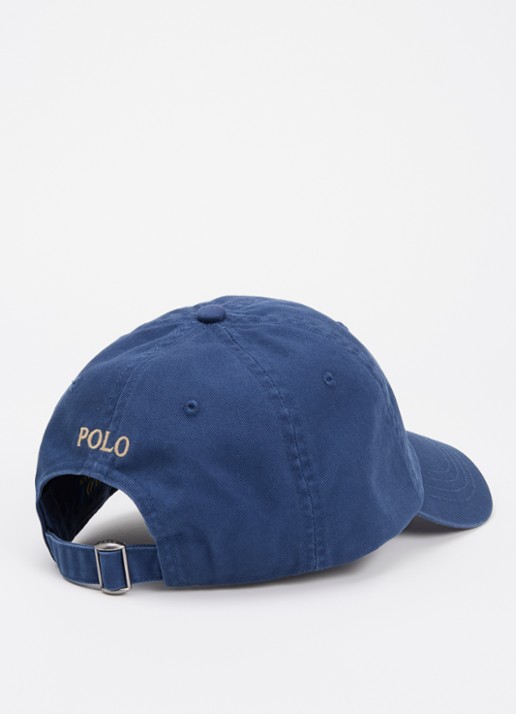 Ralph Lauren Pet met logo  - detail 2 indigo