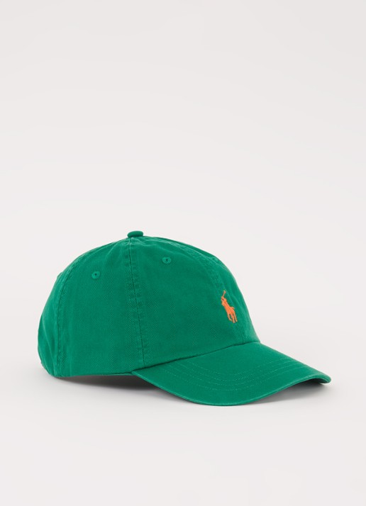 Ralph Lauren Pet met logo - voorkant donkergroen