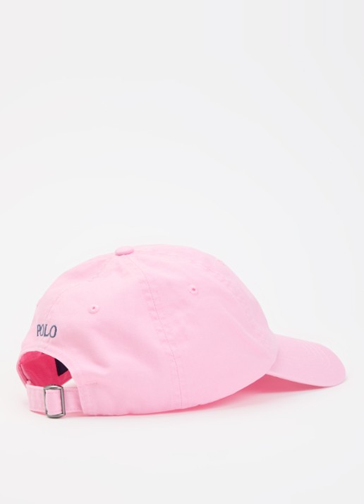 Ralph Lauren Pet met logoborduring - detail 2 roze