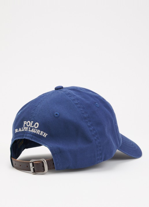 Ralph Lauren Pet met logoborduring - detail 2 donkerblauw