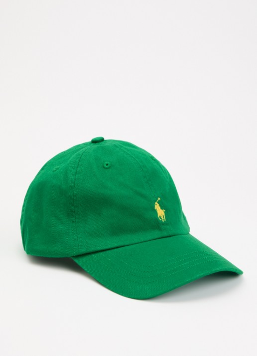 Ralph Lauren Pet met logoborduring - voorkant 2 groen