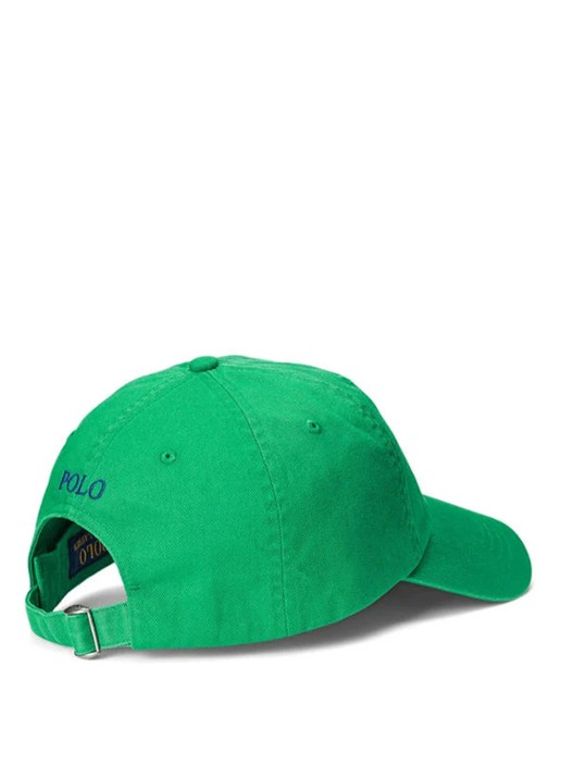 Ralph Lauren Pet met logoborduring   - voorkant 2 groen