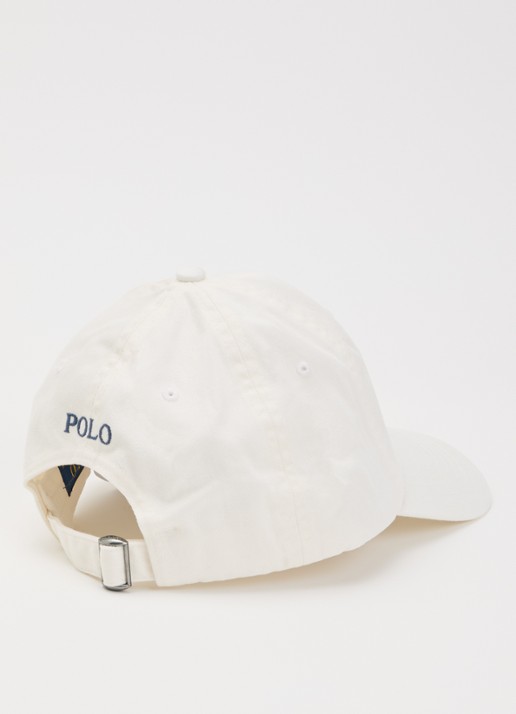 Ralph Lauren Pet met logoborduring  - detail naturel