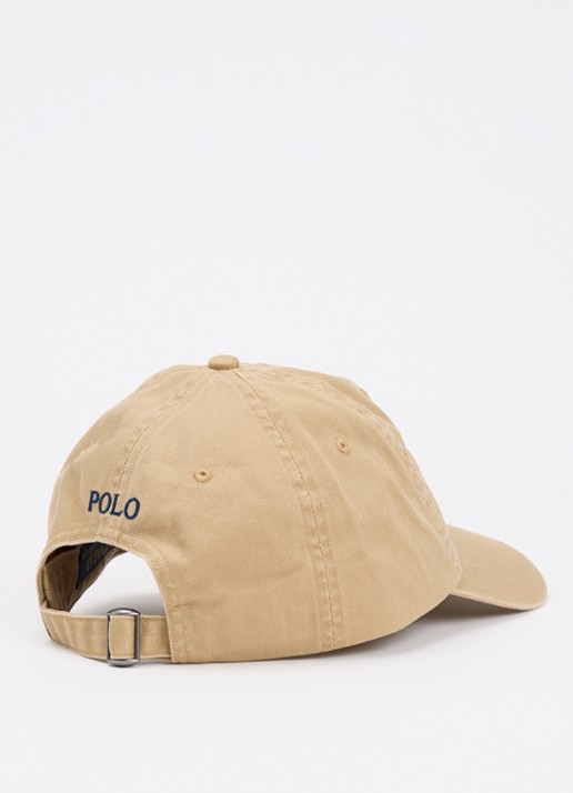 Ralph Lauren Pet met logoborduring - detail 2 beige