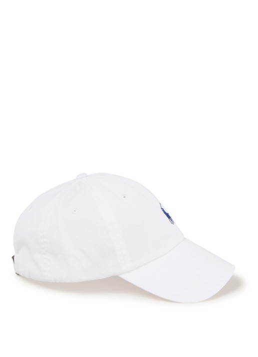 Ralph Lauren Pet van katoen met logoborduring
