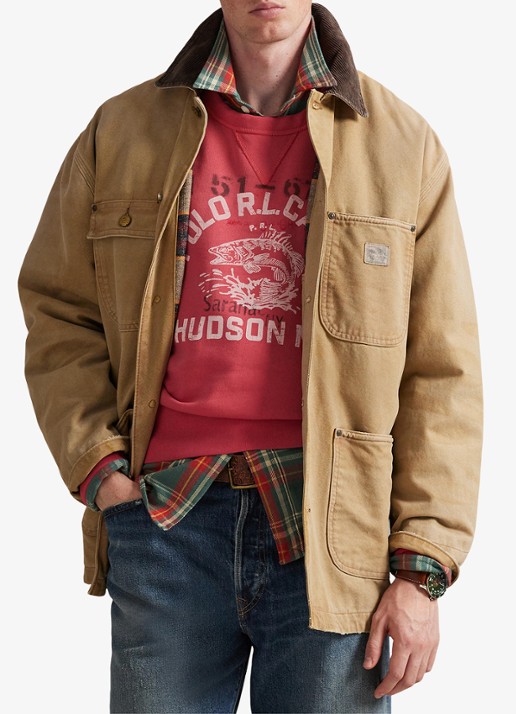 Ralph Lauren Polo Country jack met opgestikte zakken