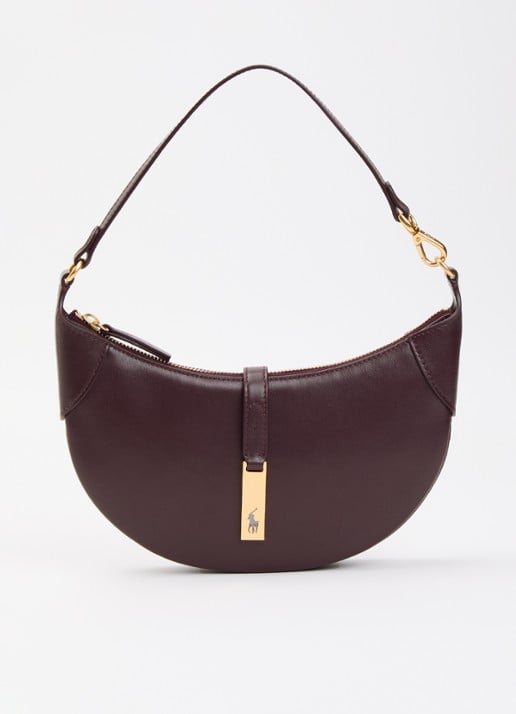 Ralph Lauren Polo ID Mini schoudertas van leer