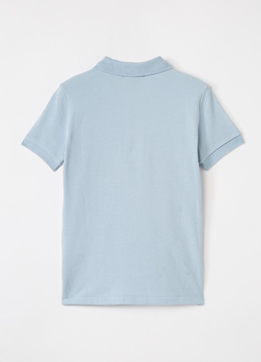 Ralph Lauren Polo met logo - voorkant 2 lichtblauw