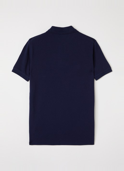 Ralph Lauren Polo met logoborduring - voorkant 2 donkerblauw
