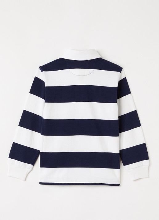 Ralph Lauren Polo met streepprint en logoborduring  - voorkant 3 multicolor