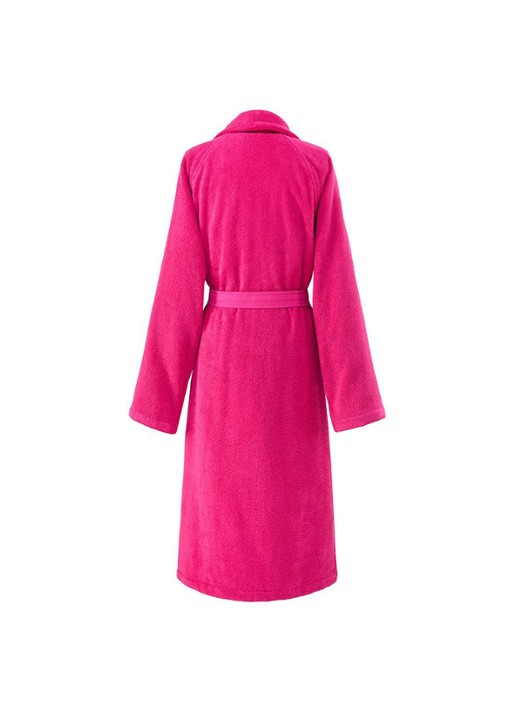 Ralph Lauren Polo Player badjas - unisex - detail 7 fuchsia