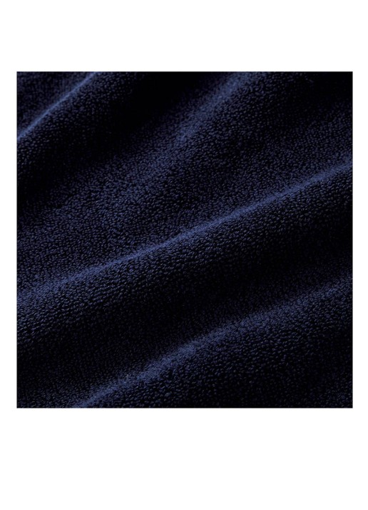 Ralph Lauren Polo Player badlaken - 600 gr/m2 - 70 x 140 cm - achterkant donkerblauw