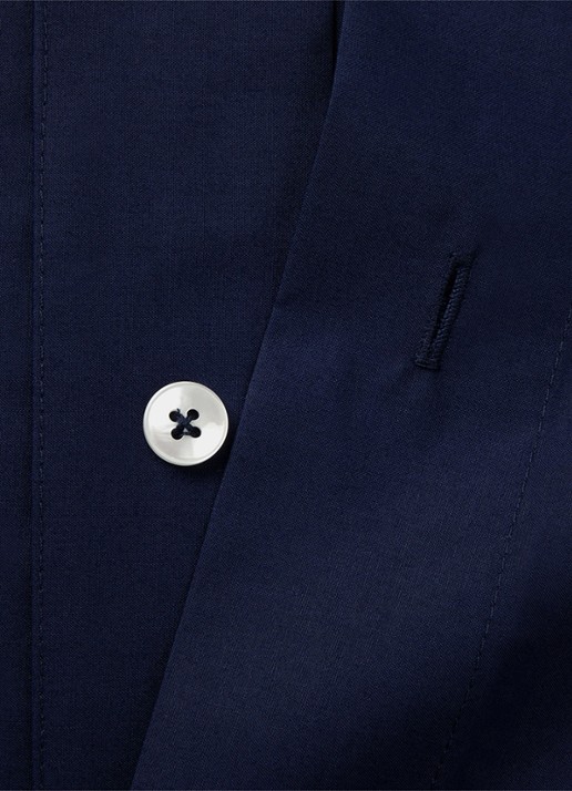 Ralph Lauren Polo Player dekbedovertrek van katoen perkal 80TC - exclusief kussenslopen - achterkant 2 donkerblauw