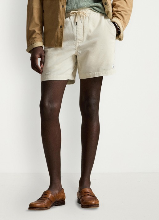 Ralph Lauren Polo Prepster regular fit korte broek van corduroy