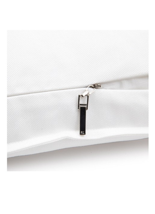 Ralph Lauren Preppy Hampton Bear kussensloop 50 x 50 cm - detail 6 wit