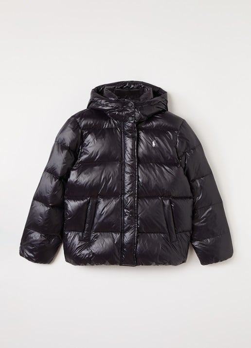 Ralph Lauren Puffer jack met logoborduring