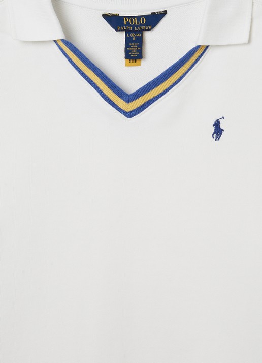 Ralph Lauren Pullover met logoborduring - detail 3 wit