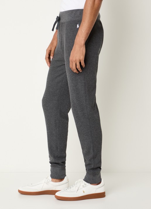 Ralph Lauren Pyjamabroek met steekzakken - detail 5 donkergrijs