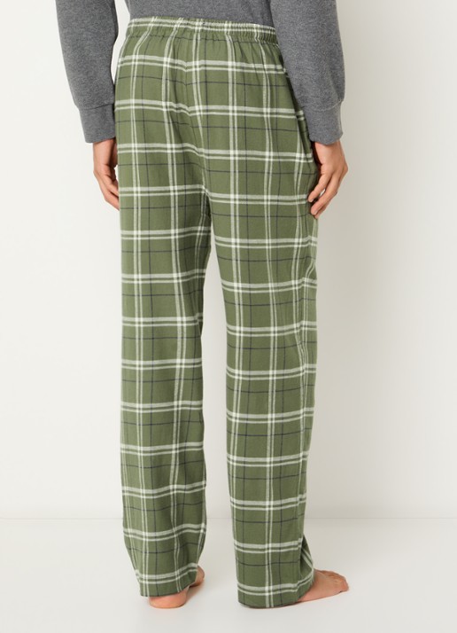 Ralph Lauren Pyjamabroek met steekzakken - achterkant 3 groen