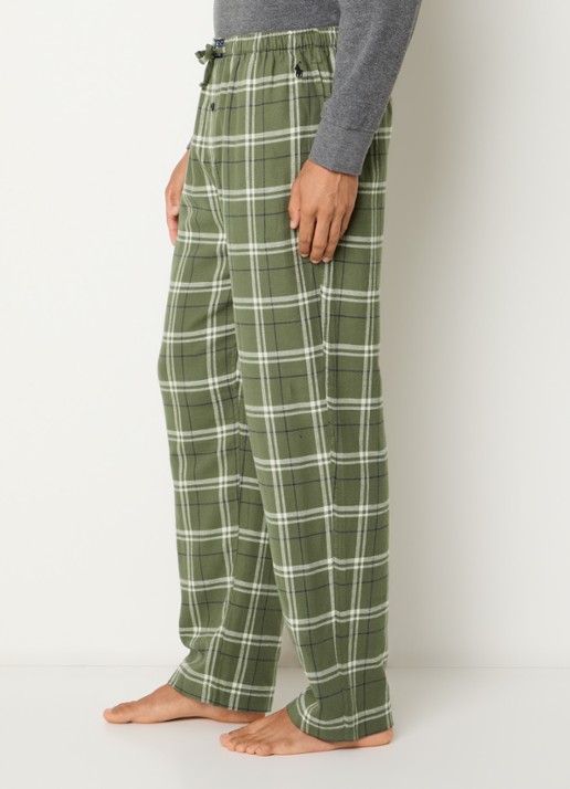 Ralph Lauren Pyjamabroek met steekzakken - detail 2 groen
