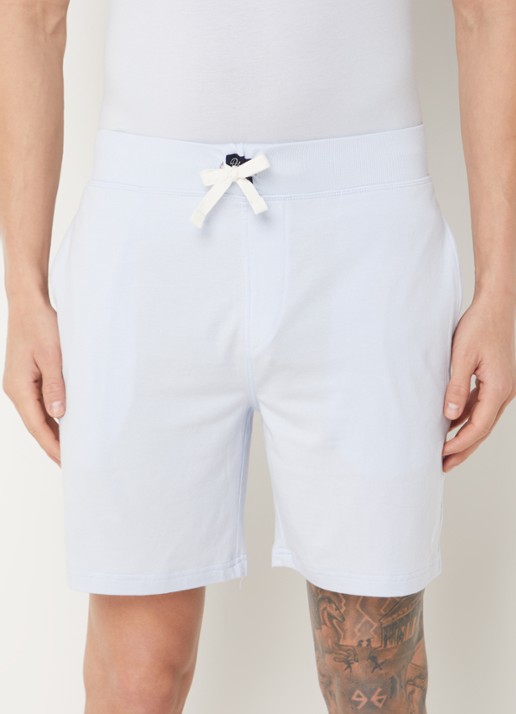Ralph Lauren Pyjamashorts met logo - detail 2 oxford blue / lichtblauw