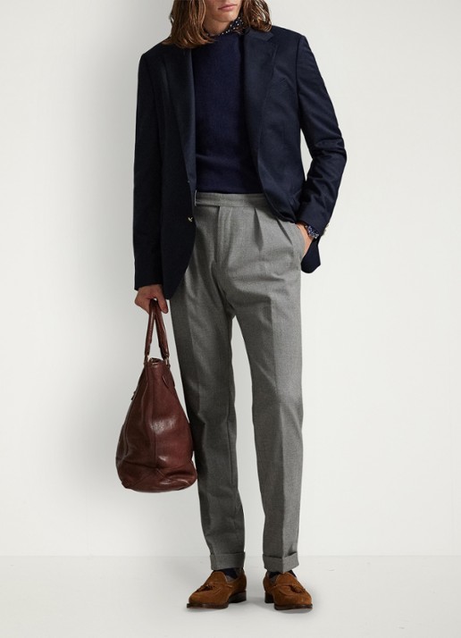 Ralph Lauren Regular fit colbert met sierknopen - detail 3 navy / donkerblauw
