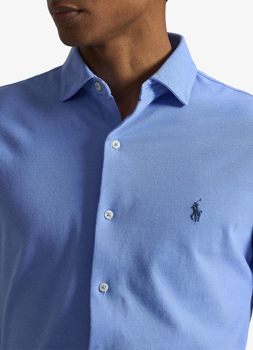 Ralph Lauren Regular fit overhemd met logo - detail 4 canvas blue / blauw