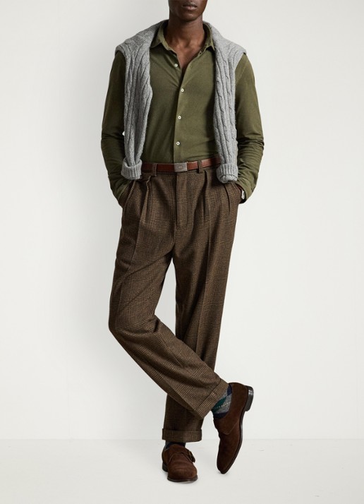 Ralph Lauren Regular fit overhemd met logoborduring