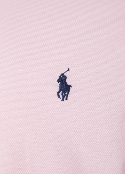 Ralph Lauren Regular fit overhemd van piqué katoen - detail 3 garden pink / roze