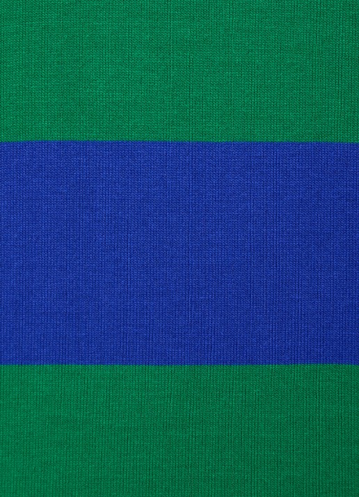 Ralph Lauren Regular fit polo met logo en streepprint - detail 5 kobaltblauw